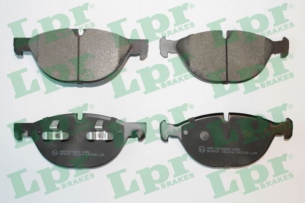 Brake Pad Set, disc brake - 05P1518 LPR