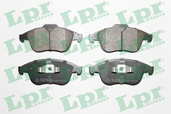 Brake Pad Set, disc brake - 05P1534 LPR