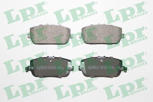 Brake Pad Set, disc brake - 05P1554 LPR