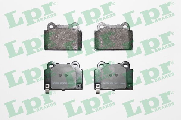 Brake Pad Set, disc brake - 05P1565 LPR