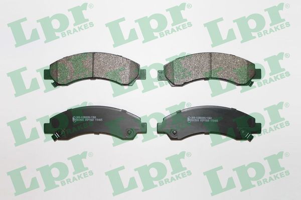 Kit pastiglie freno, Freno a disco - 05P1568 LPR