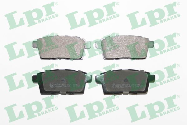 Kit pastiglie freno, Freno a disco - 05P1572 LPR