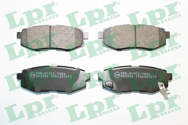 Brake Pad Set, disc brake - 05P1577 LPR