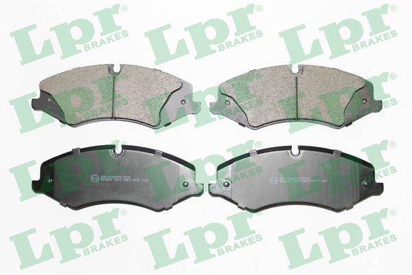Brake Pad Set, disc brake - 05P1600 LPR