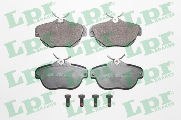 Комплект тормозных колодок, дисковый тормоз - 05P1603 LPR