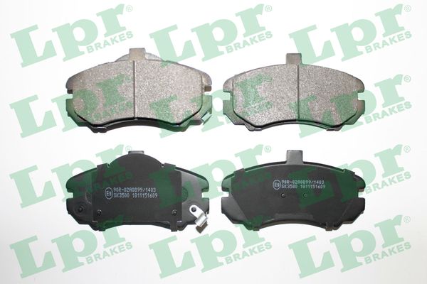 Brake Pad Set, disc brake - 05P1609 LPR