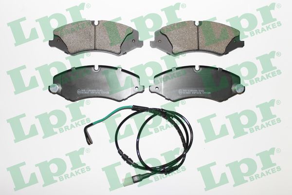 Brake Pad Set, disc brake - 05P1616B LPR
