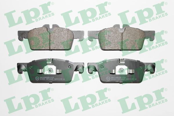 Kit pastiglie freno, Freno a disco - 05P1626 LPR
