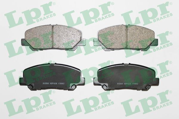 Kit pastiglie freno, Freno a disco - 05P1636 LPR