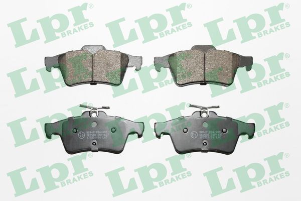 Brake Pad Set, disc brake - 05P1637 LPR
