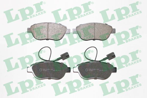 Kit pastiglie freno, Freno a disco - 05P1657 LPR