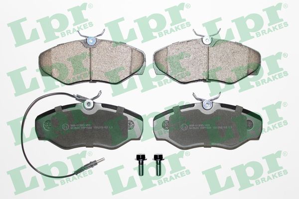 Kit pastiglie freno, Freno a disco - 05P1660 LPR