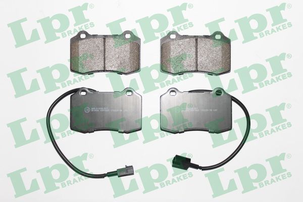 Brake Pad Set, disc brake - 05P1665 LPR