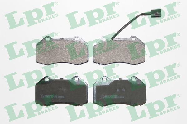 Brake Pad Set, disc brake - 05P1670 LPR