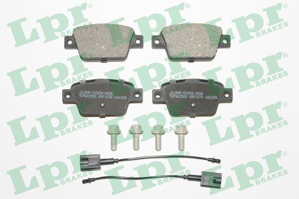 Kit pastiglie freno, Freno a disco - 05P1676 LPR