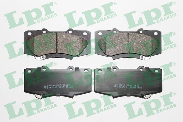 Kit pastiglie freno, Freno a disco - 05P1682 LPR