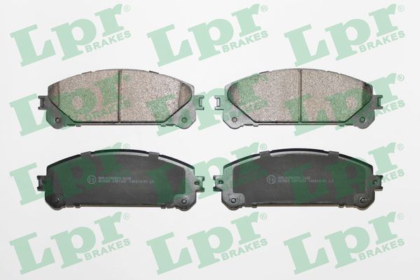Brake Pad Set, disc brake - 05P1691 LPR