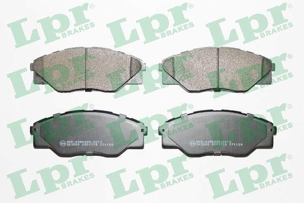 Kit pastiglie freno, Freno a disco - 05P1718 LPR