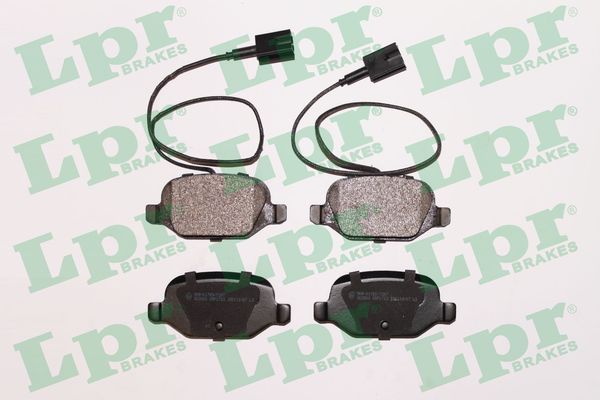 Brake Pad Set, disc brake - 05P1723 LPR