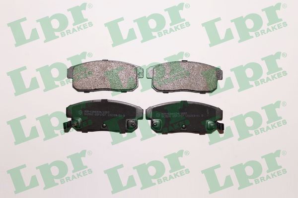 Комплект тормозных колодок, дисковый тормоз - 05P1727 LPR