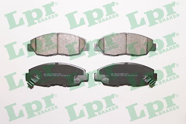 Kit pastiglie freno, Freno a disco - 05P1728 LPR