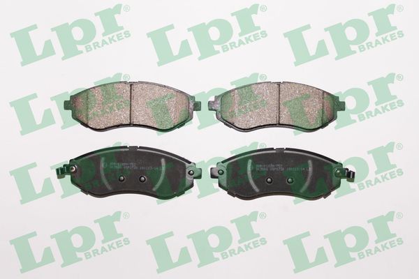 Brake Pad Set, disc brake - 05P1730 LPR
