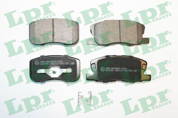 Kit pastiglie freno, Freno a disco - 05P1733 LPR