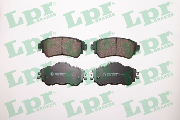Brake Pad Set, disc brake - 05P1740 LPR