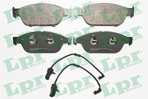 Brake Pad Set, disc brake - 05P1743A LPR