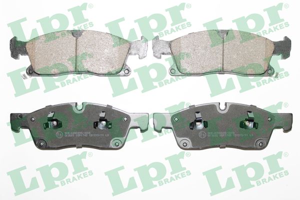 Комплект тормозных колодок, дисковый тормоз - 05P1745 LPR