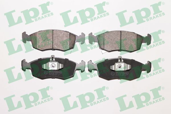 Brake Pad Set, disc brake - 05P1766 LPR