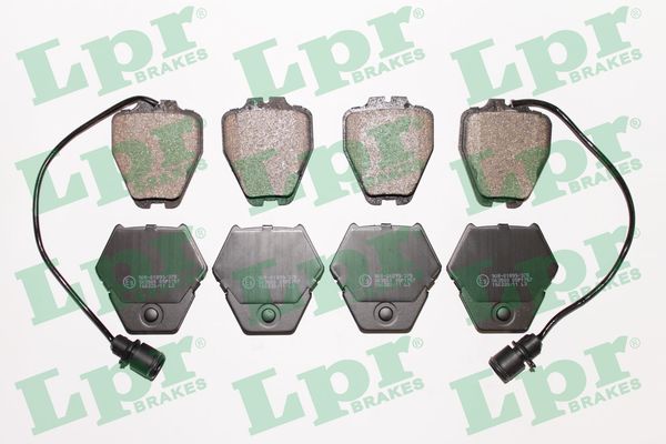 Kit pastiglie freno, Freno a disco - 05P1767 LPR