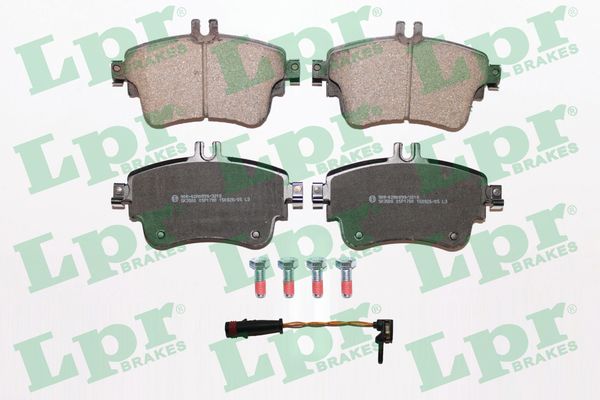 Комплект тормозных колодок, дисковый тормоз - 05P1780A LPR