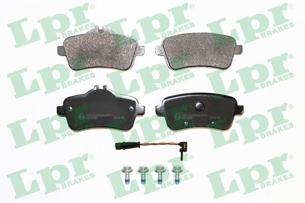 Brake Pad Set, disc brake - 05P1817A LPR