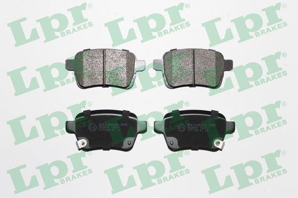 Kit pastiglie freno, Freno a disco - 05P1827 LPR