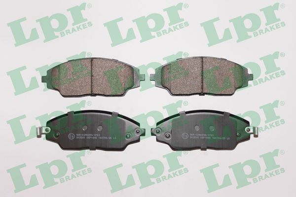 Brake Pad Set, disc brake - 05P1846 LPR