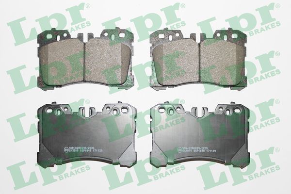 Brake Pad Set, disc brake - 05P1848 LPR