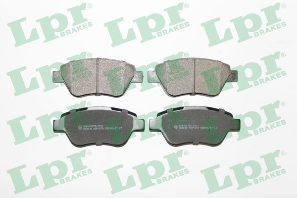 Brake Pad Set, disc brake - 05P1878 LPR