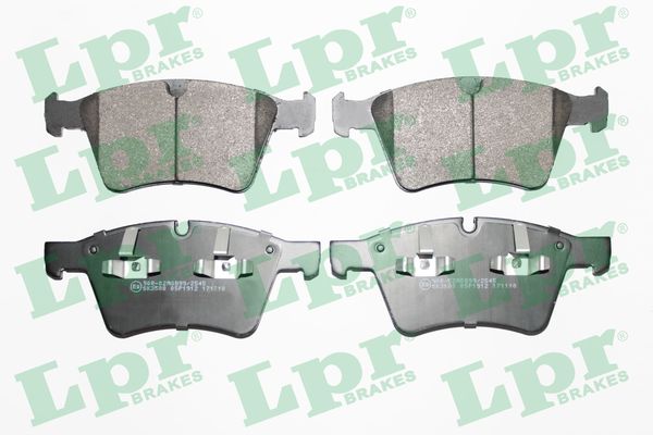 Комплект тормозных колодок, дисковый тормоз - 05P1912 LPR