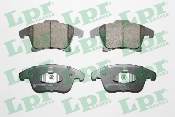 Brake Pad Set, disc brake - 05P1914 LPR