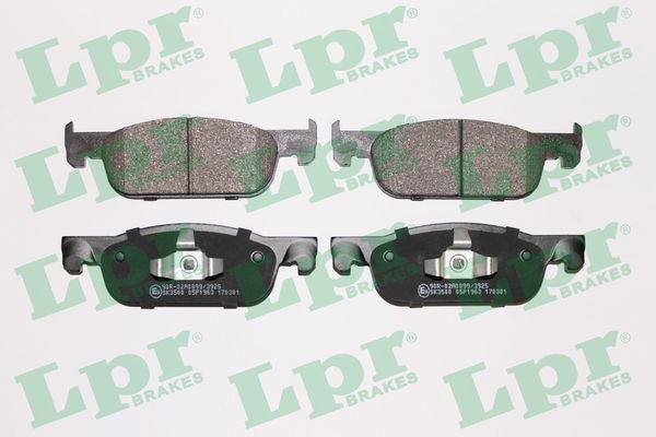 Brake Pad Set, disc brake - 05P1963 LPR