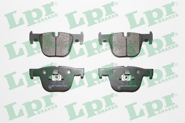 Brake Pad Set, disc brake - 05P1993 LPR