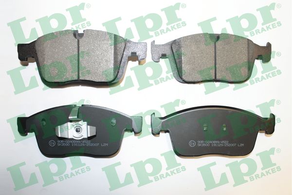 Brake Pad Set, disc brake - 05P2007 LPR