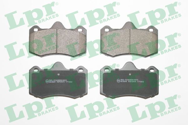 Brake Pad Set, disc brake - 05P2009 LPR