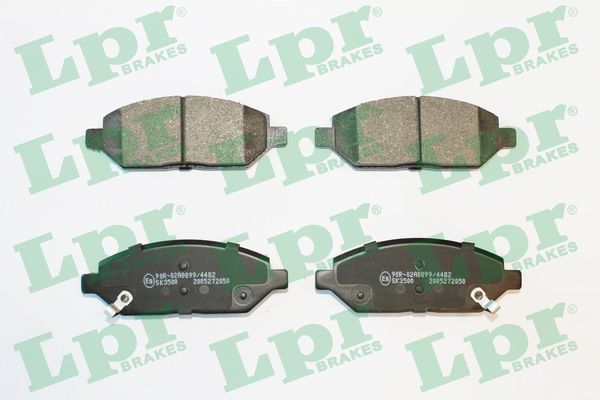 Kit pastiglie freno, Freno a disco - 05P2050 LPR