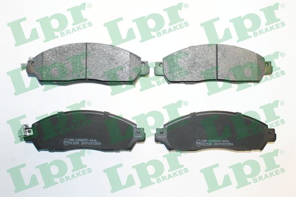 Brake Pad Set, disc brake - 05P2056 LPR