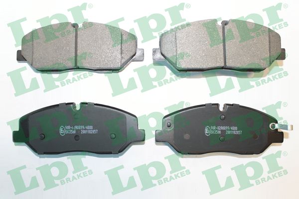 Brake Pad Set, disc brake - 05P2057 LPR