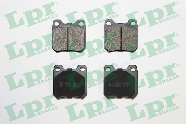 Kit pastiglie freno, Freno a disco - 05P206 LPR