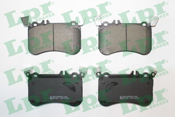 Brake Pad Set, disc brake - 05P2100 LPR