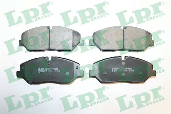 Brake Pad Set, disc brake - 05P2105 LPR